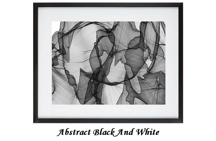 Abstract Black & White